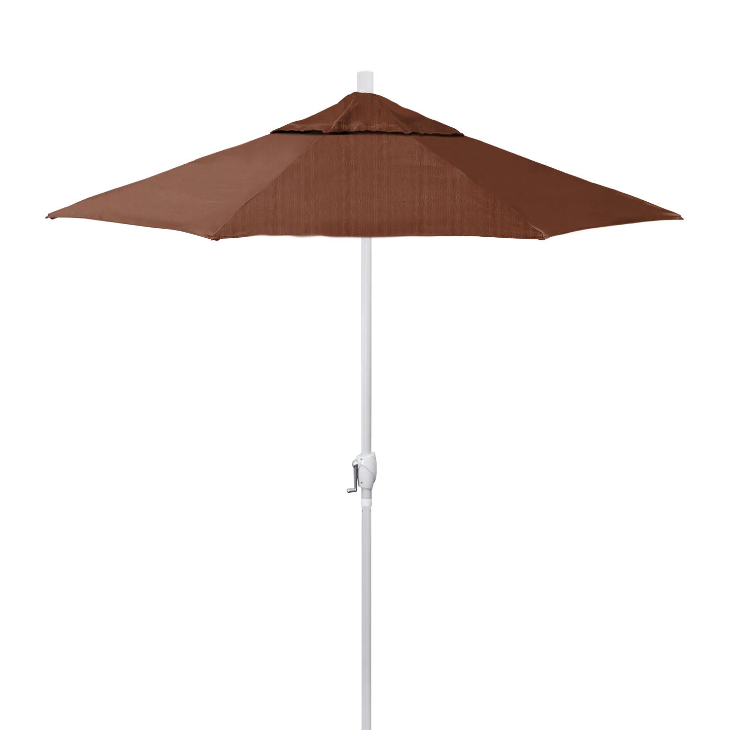 California Umbrella Pacific Trail Series 7.5 ft Patio Umbrella - Residential Grade with Push Button Tilt and Crank Lift