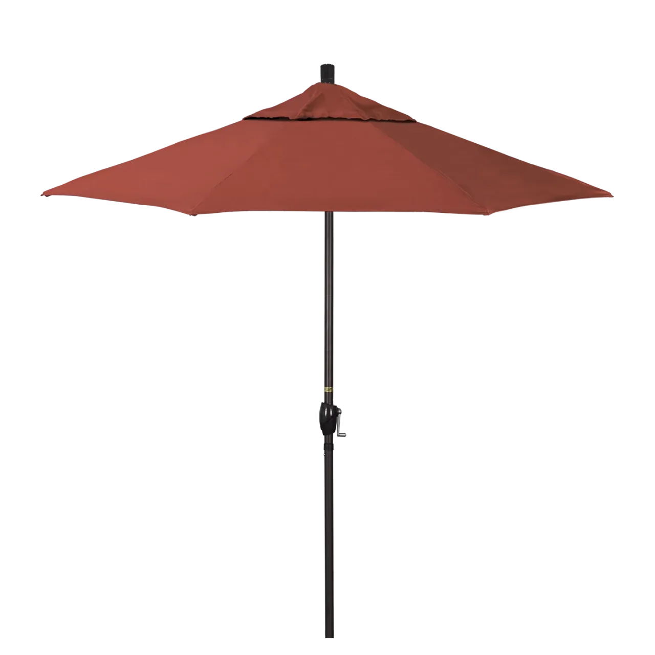 California Umbrella Pacific Trail Series 7.5 ft Patio Umbrella - Residential Grade with Push Button Tilt and Crank Lift