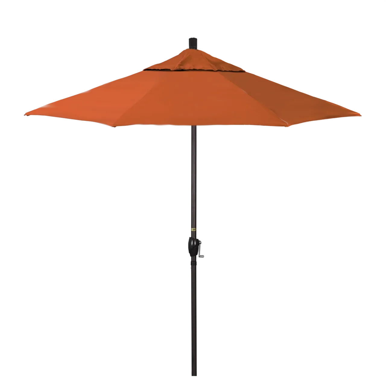 California Umbrella Pacific Trail Series 7.5 ft Patio Umbrella - Residential Grade with Push Button Tilt and Crank Lift