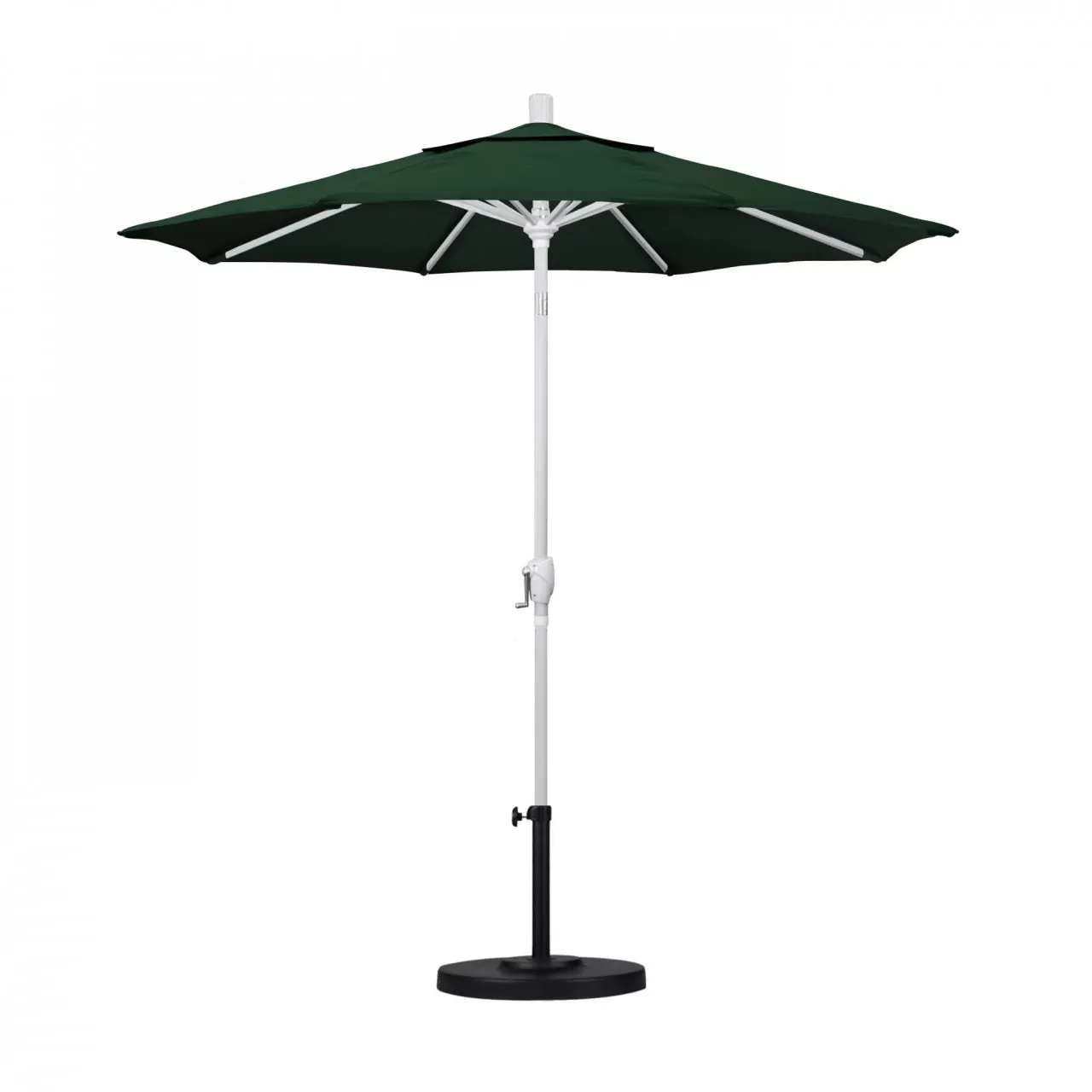 California Umbrella Pacific Trail Series 7.5 ft Patio Umbrella - Residential Grade with Push Button Tilt and Crank Lift