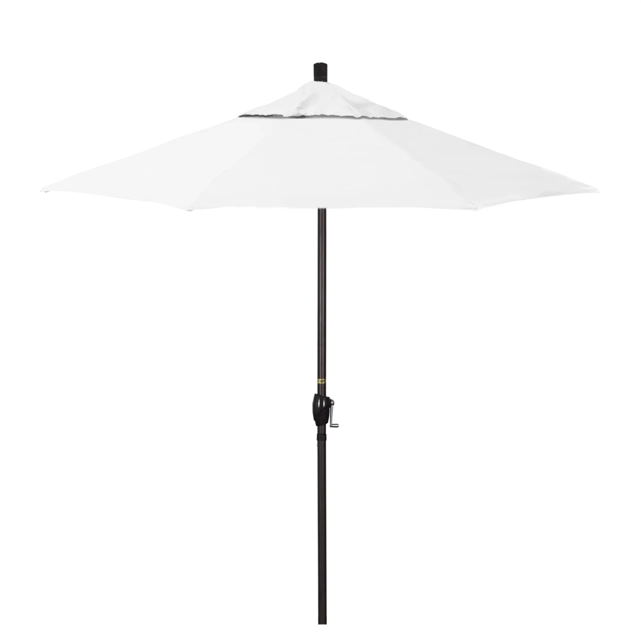 California Umbrella Pacific Trail Series 7.5 ft Patio Umbrella - Residential Grade with Push Button Tilt and Crank Lift