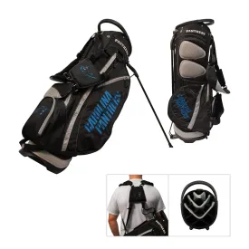 Carolina Panthers Team Golf Fairway Lightweight 14-Way Top Golf Club Stand Bag