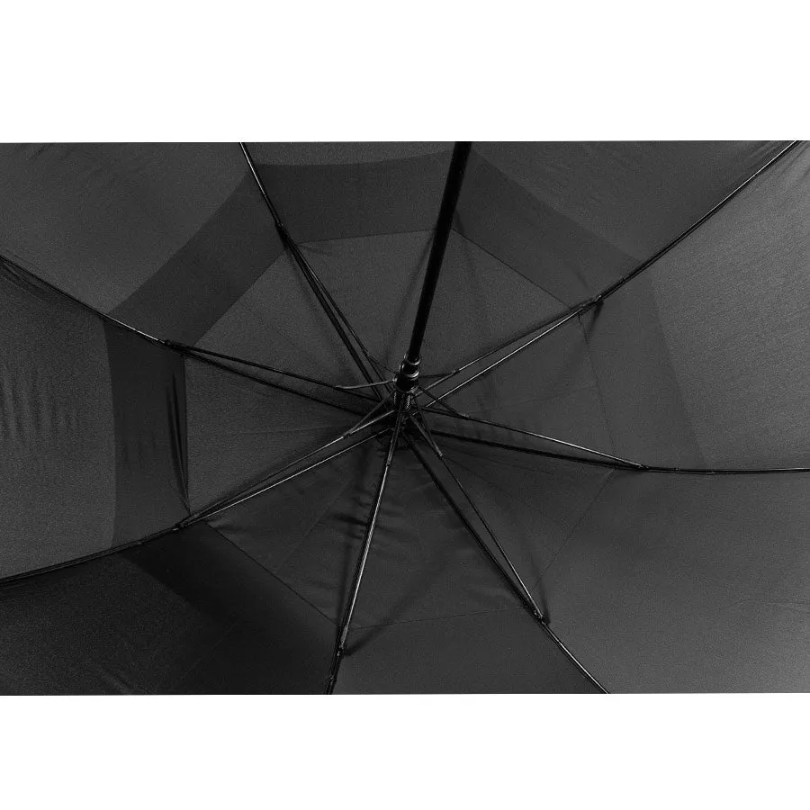 Clear Handle Jumbo Wind-proof W/Reflector Mens Umbrella