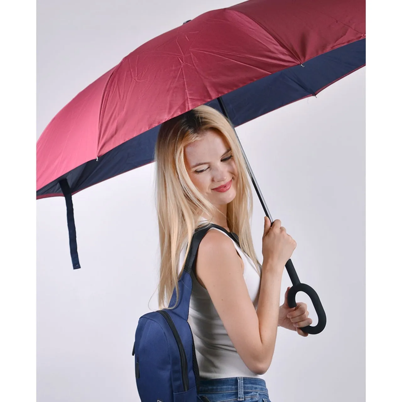 Collegiate Collection Parquet Inverted Umbrella