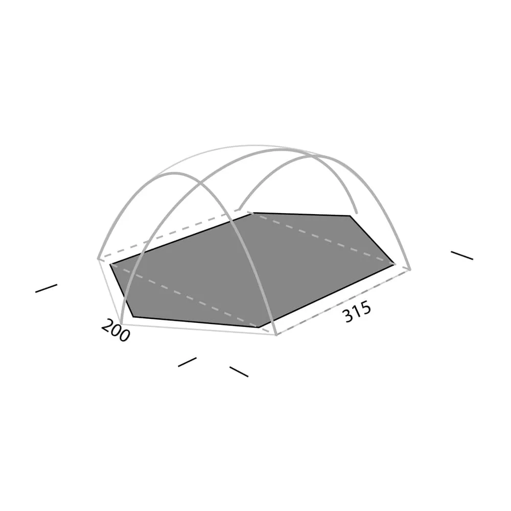 Exped Orion III 3 Person Tent Footprint