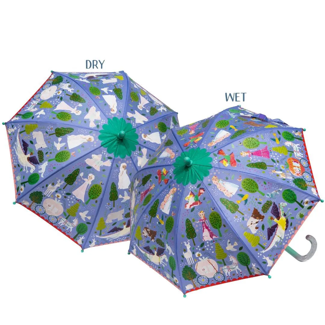 Floss & Rock Colour Changing Umbrella - Fairy Tale