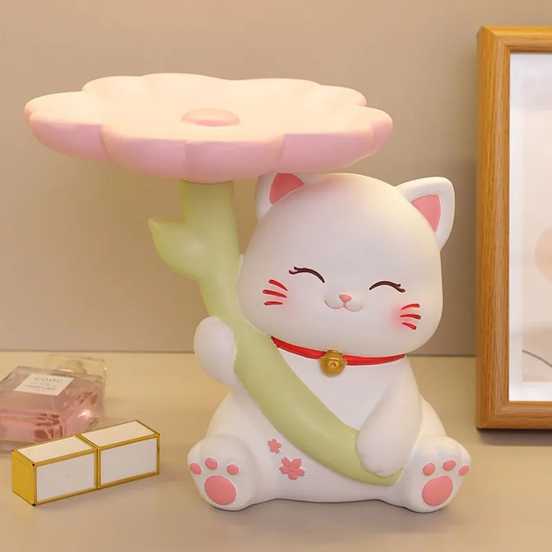 Flower Umbrella Cat Storage Stand