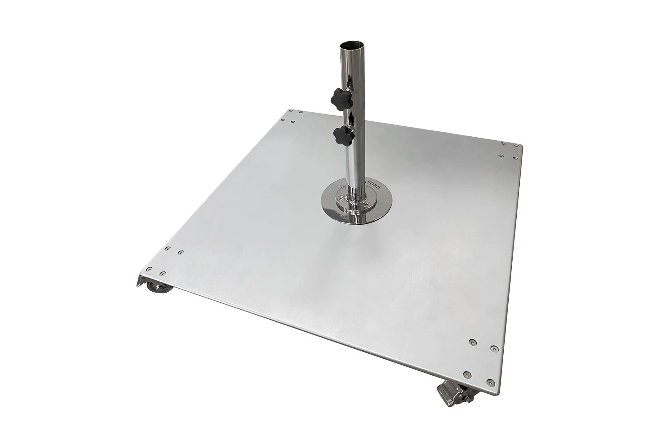 Frankford 20G-SQ/24G-SQ/36G-SQ Galvanized Stackable Steel Plate Square Umbrella Base