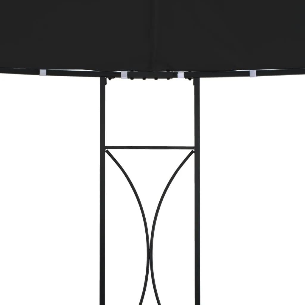 Gazebo 300x290 cm Anthracite Round