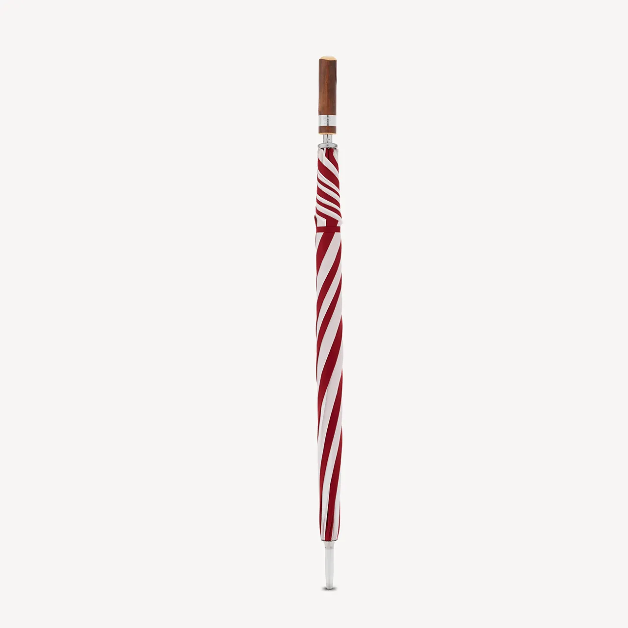 Golf Umbrella Straight Handle - Burgundy & White