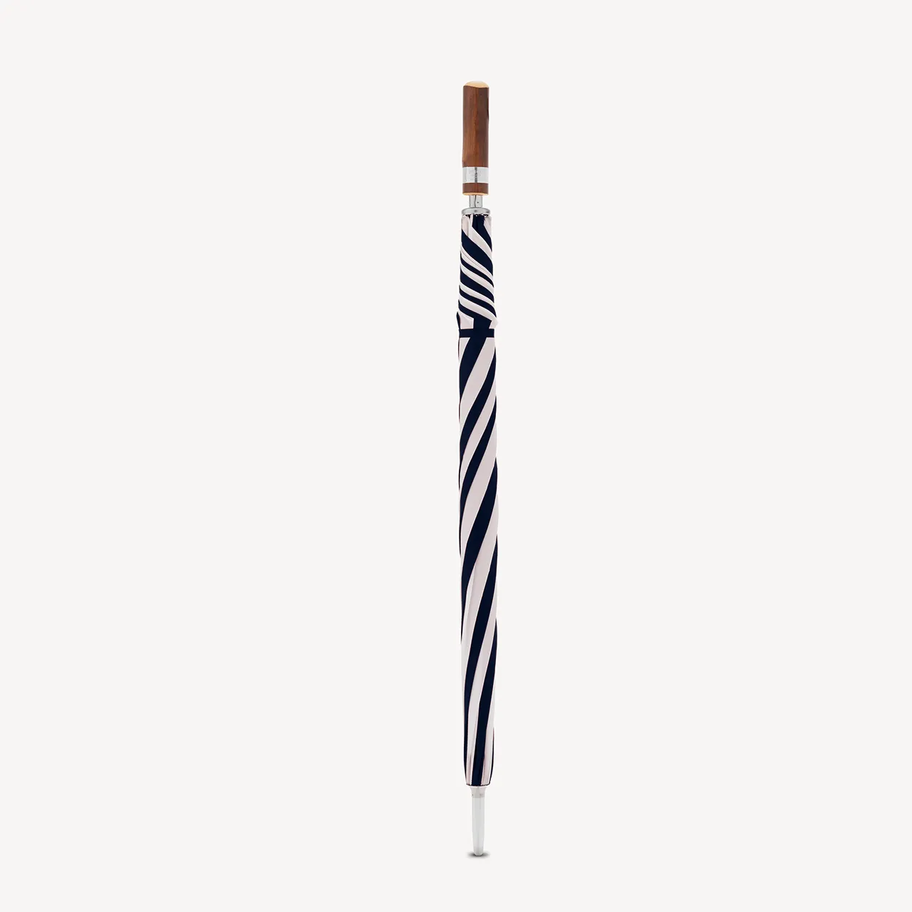 Golf Umbrella Straight Handle - Dark Navy & White