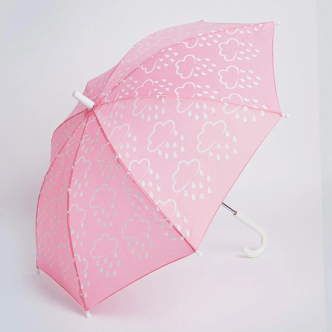 Grass & Air Colour-Revealing Umbrella - Baby Pink