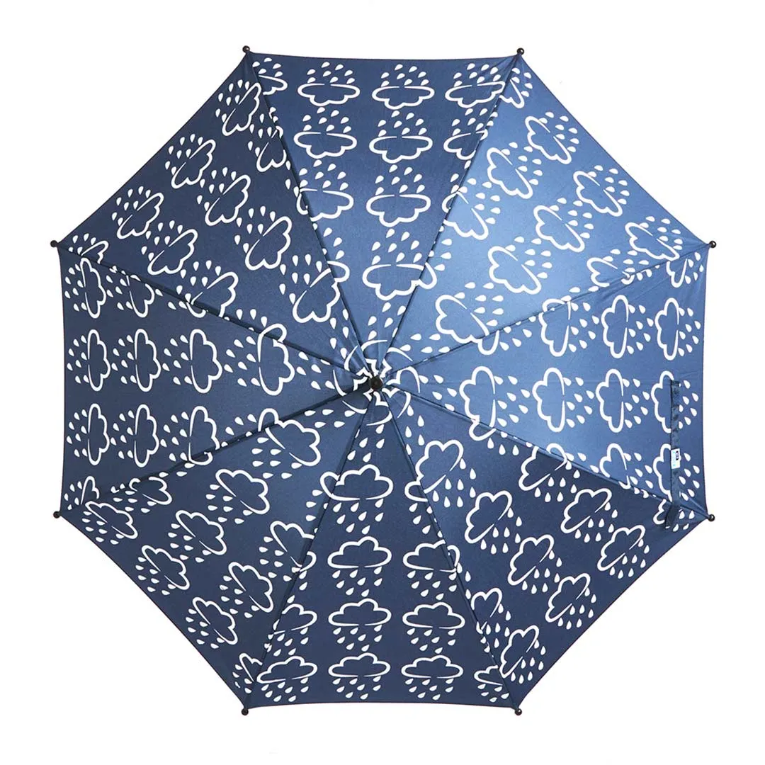 Grass & Air Colour-Revealing Umbrella - Navy