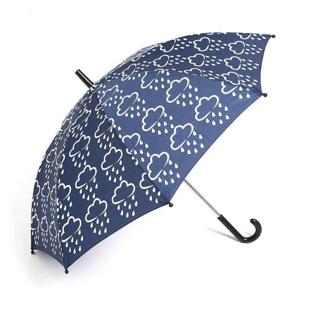 Grass & Air Colour-Revealing Umbrella - Navy