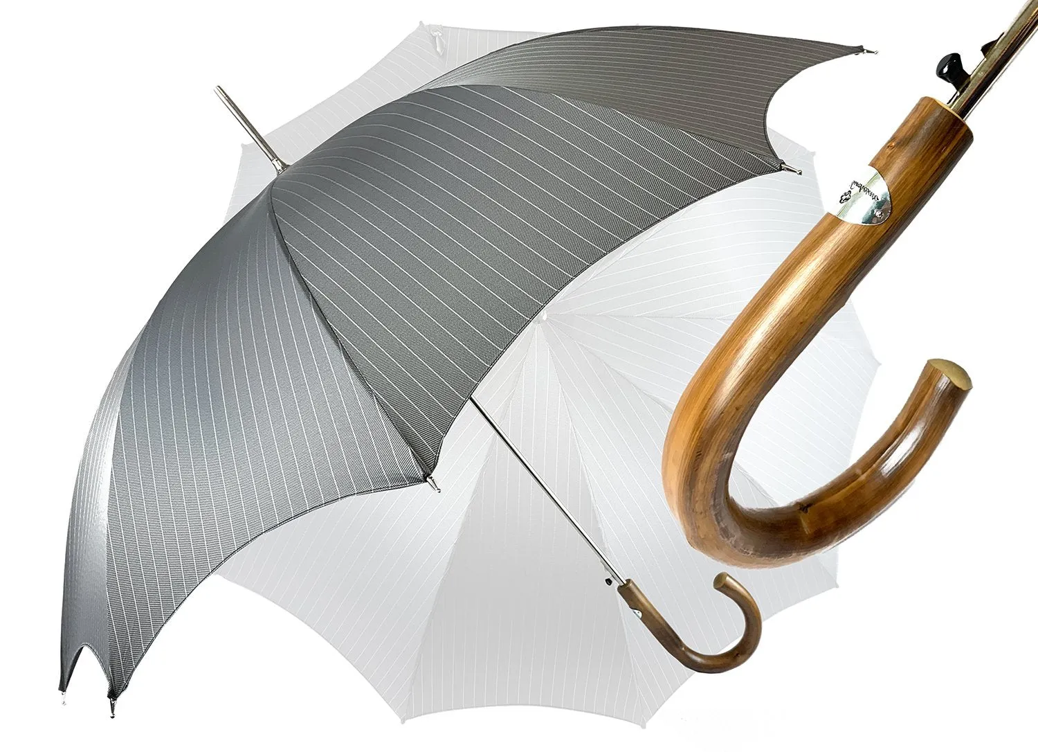 Gray striped umbrella il Marchesato