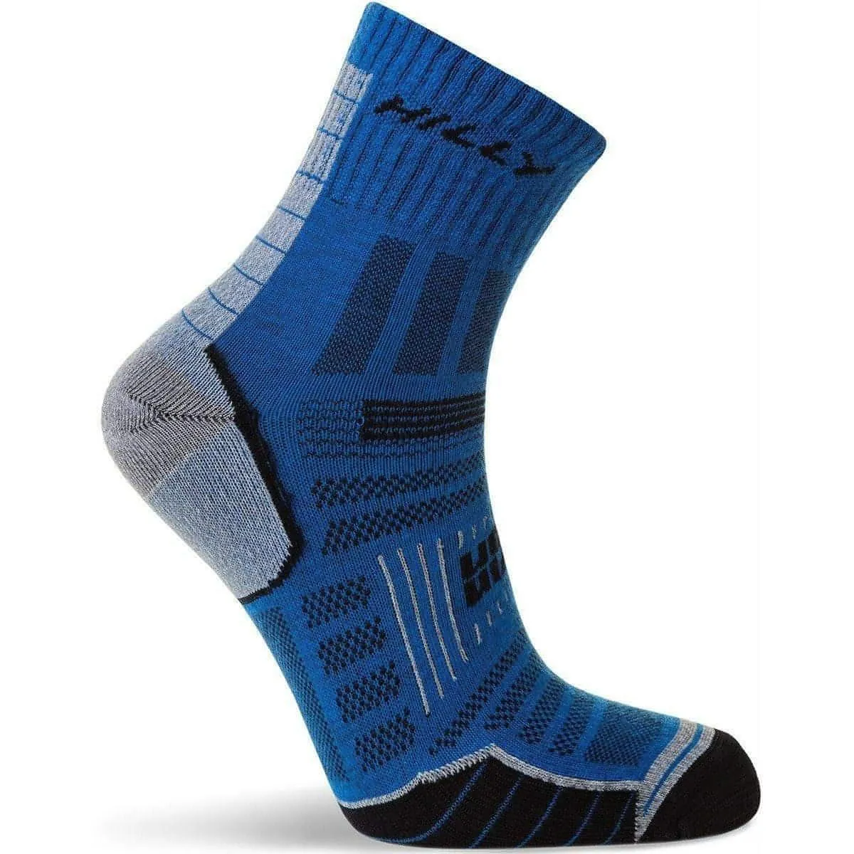 Hilly Twin Skin Anklet Running Socks - Blue