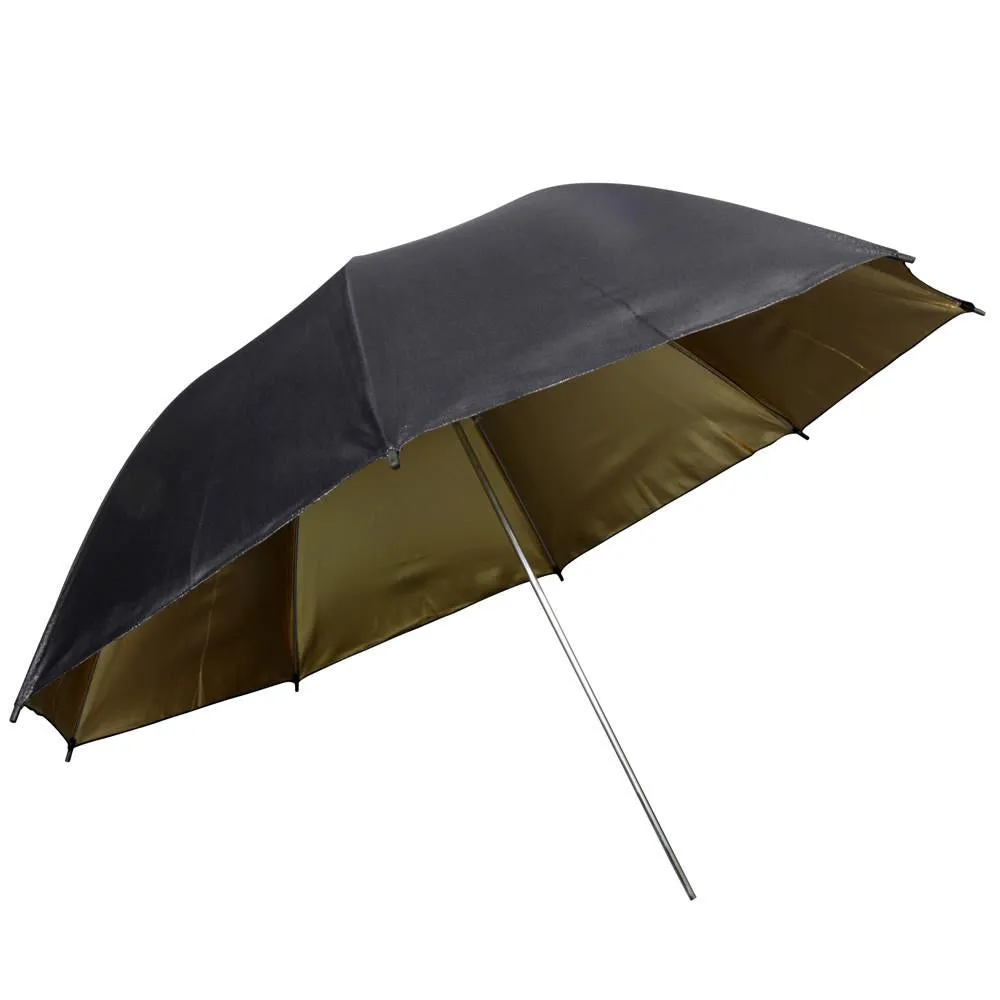 Hypop Large Black Gold Reflective Umbrella (36"/92cm)