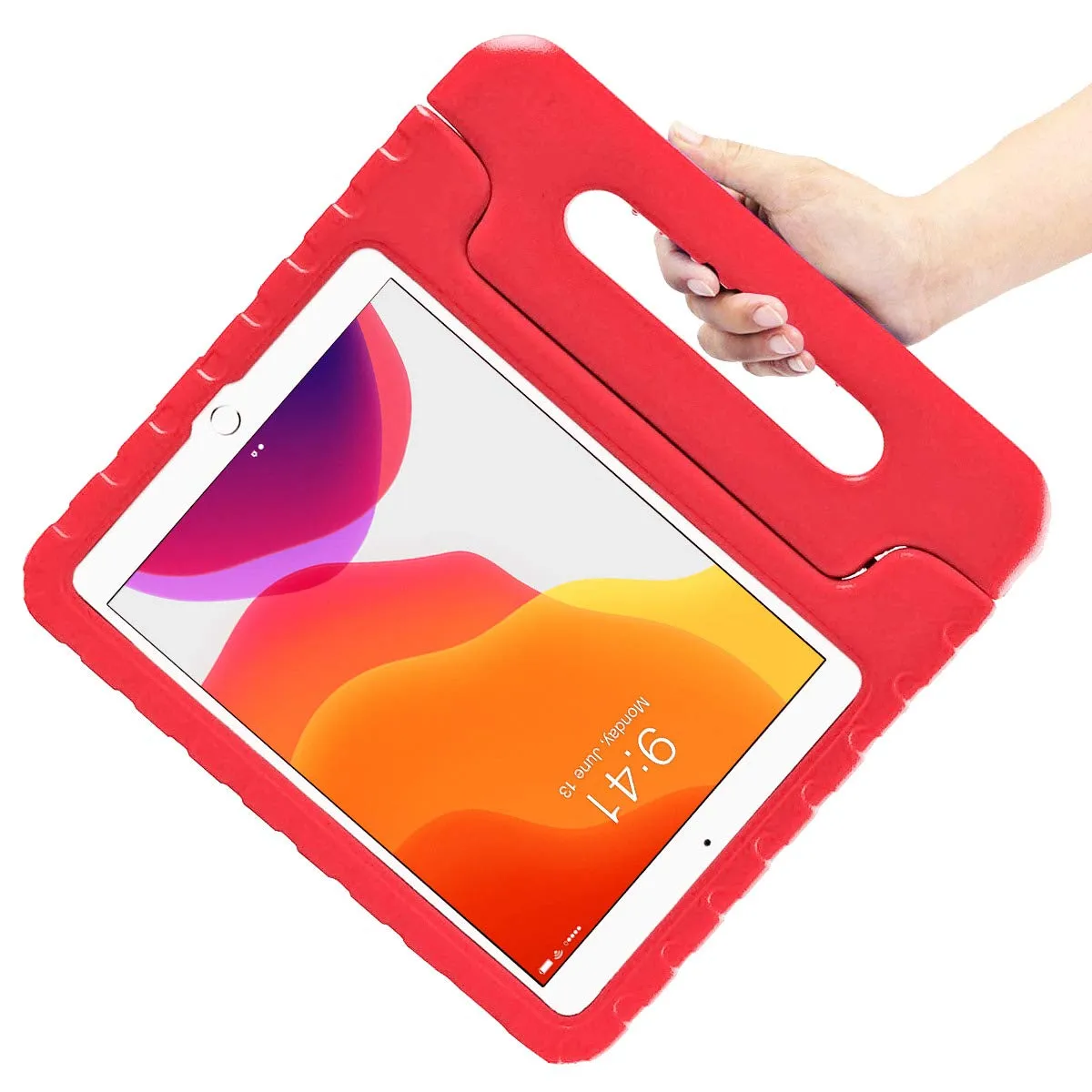 iPad 10.2 inch (2019 | 2020 | 2021) Kido Case-Red