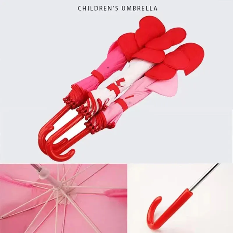 Kids Umbrella Cute Cartoon Hello Kitty Children's Stick Umbrella