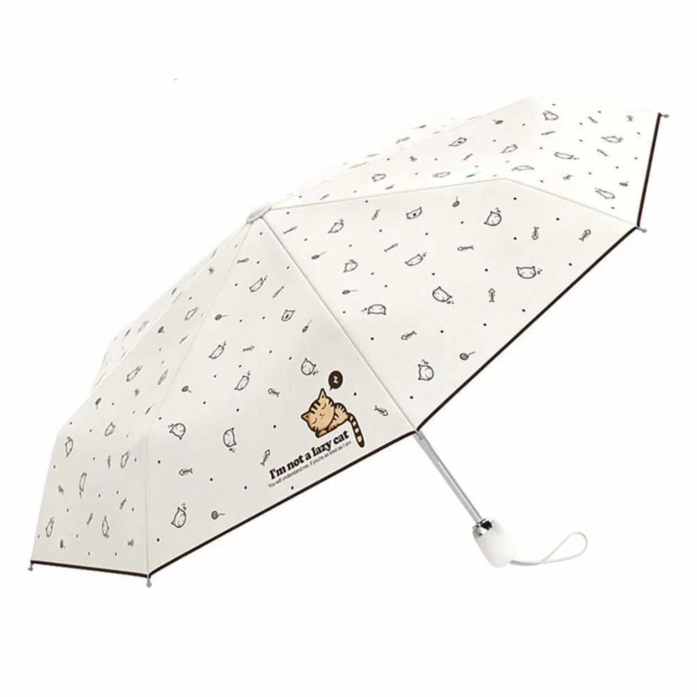 Lazy Cat Automatic Mini Umbrella