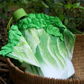 Lettuce Shaped Compact Umbrella