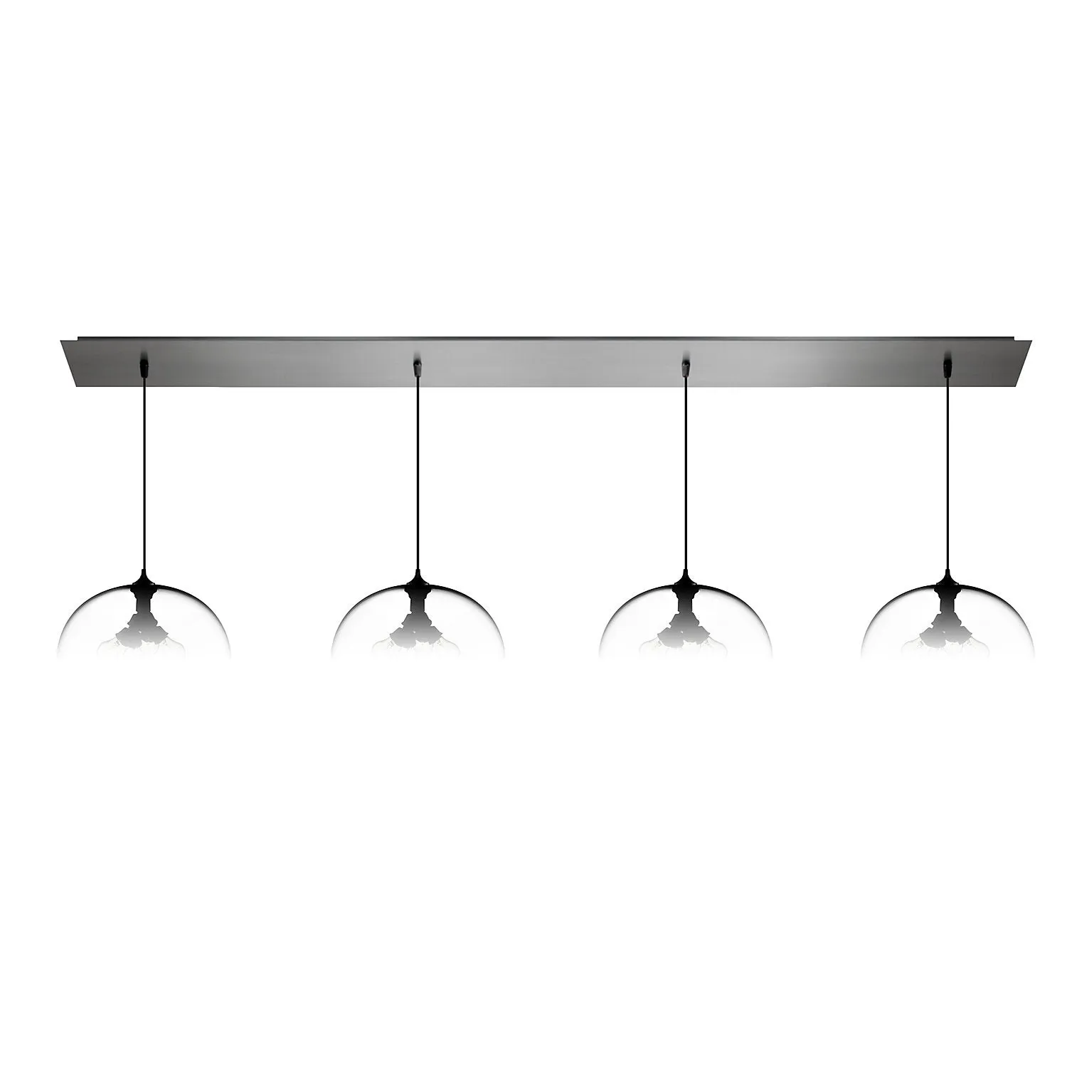 Linear-4 Large Canopy - Brushed Stainless