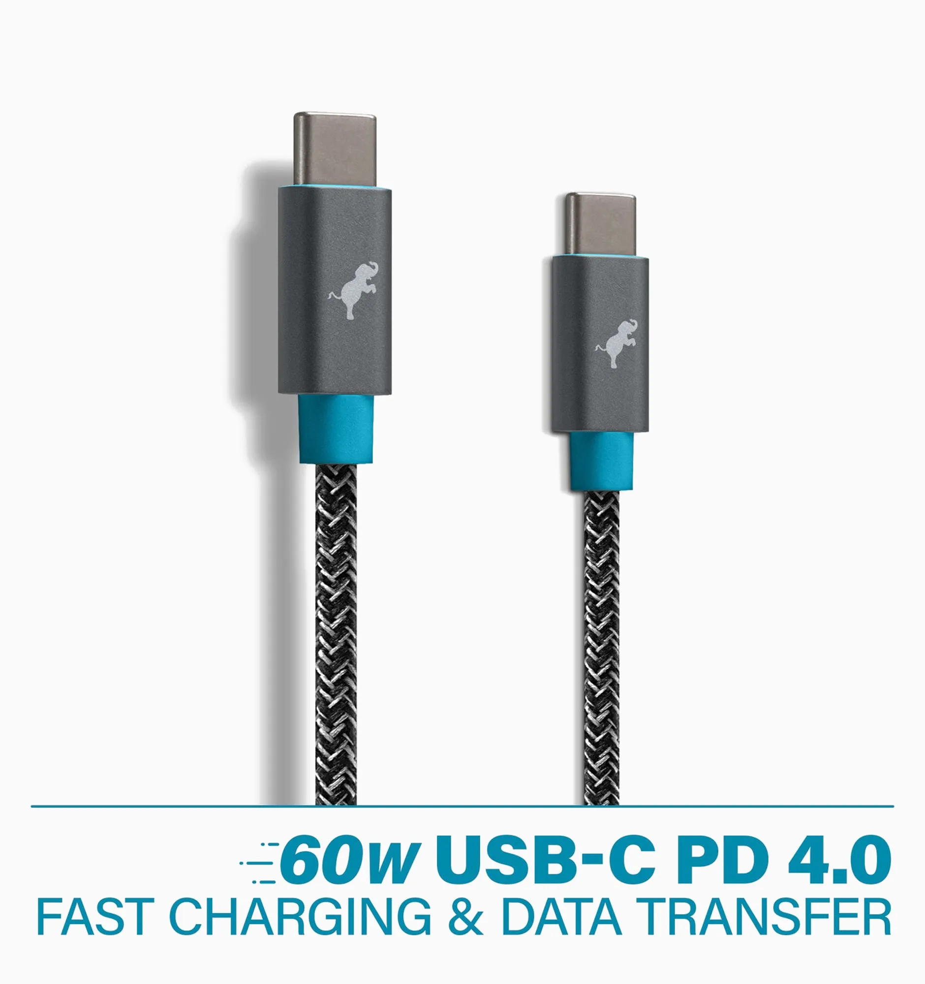 Nimble Powerknit USB-C to USB-C - 1m