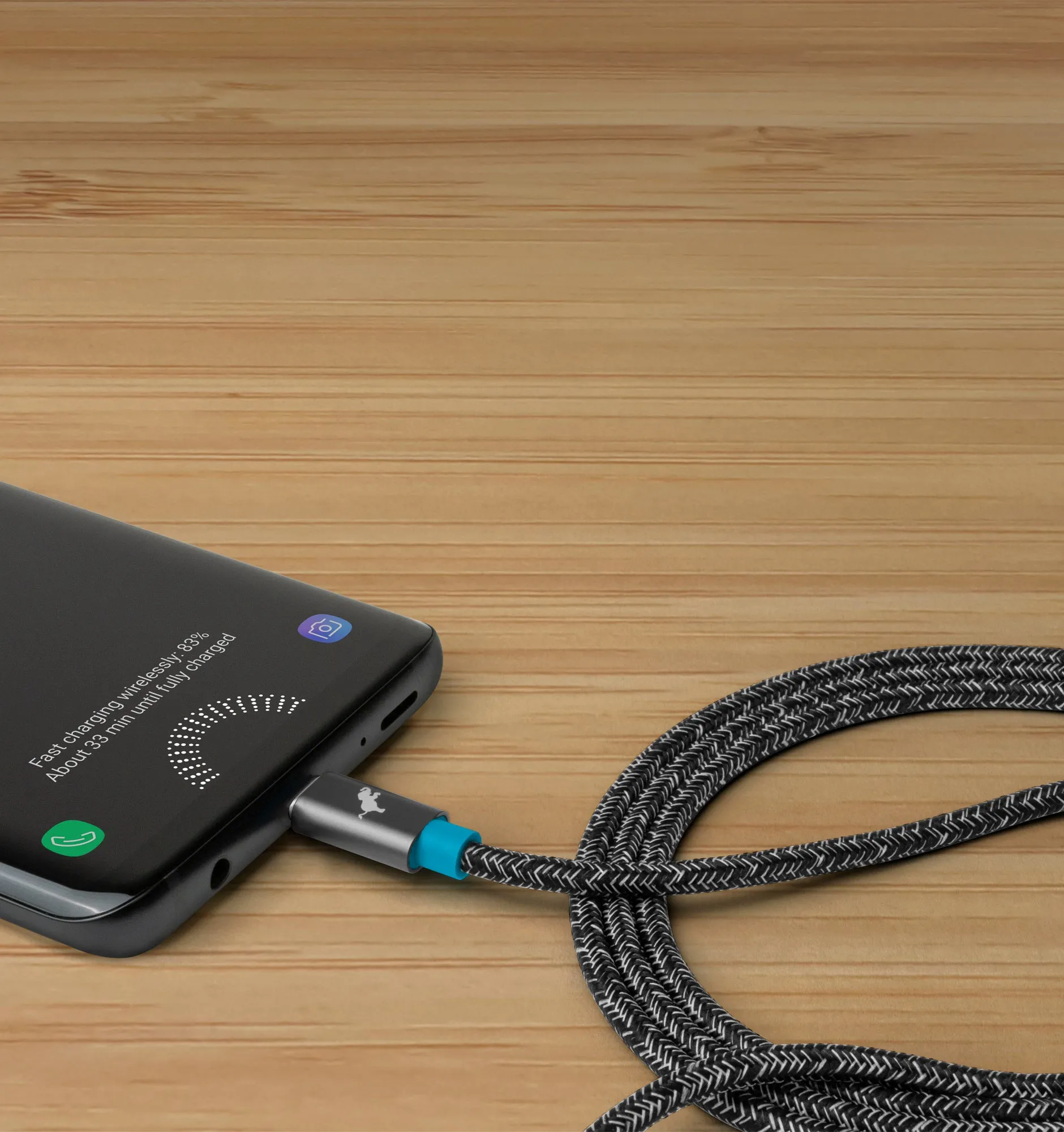 Nimble Powerknit USB-C to USB-C - 1m