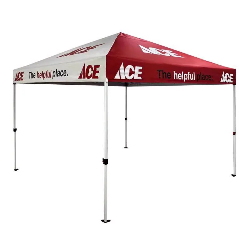 Outdoor Designz One Touch Polyester Canopy 10 ft. H X 10 ft. W X 10 ft. L