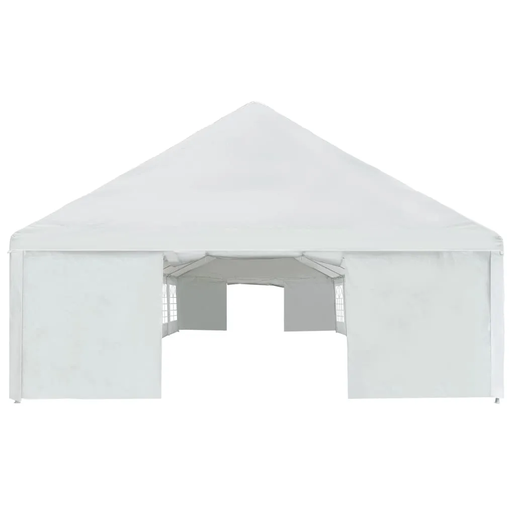 Party Tent PE 6x16 m White