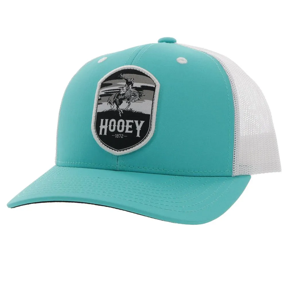 "Cheyenne" Teal/White Hat