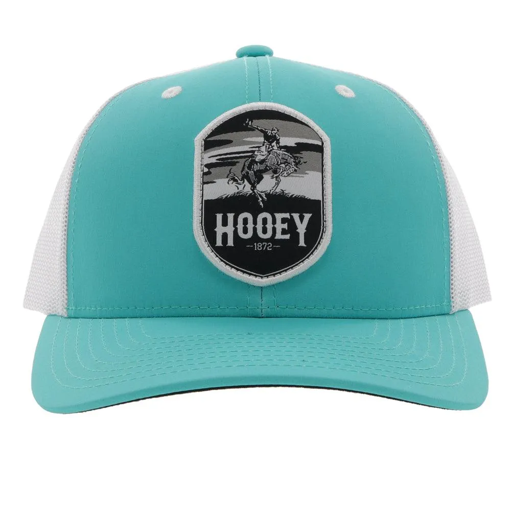 "Cheyenne" Teal/White Hat