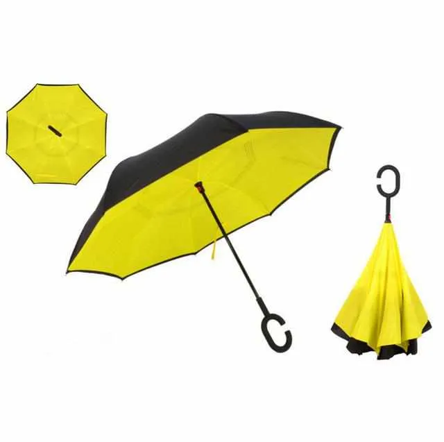 Reverse Folding Double Layer Umbrella