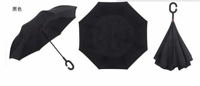 Reverse Folding Double Layer Umbrella