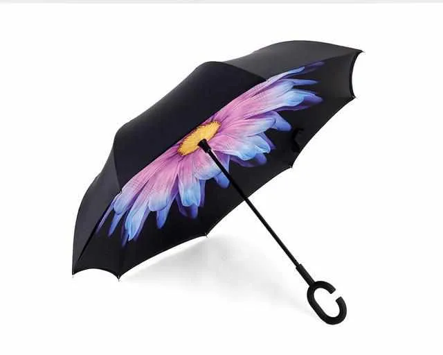 Reverse Folding Double Layer Umbrella