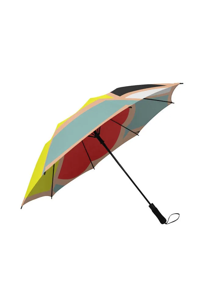 Rising Suns Semi-Automatic Foldable Umbrella