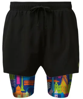 Sale 2 in 1 Double Layer Ultra Shorts | London Calling