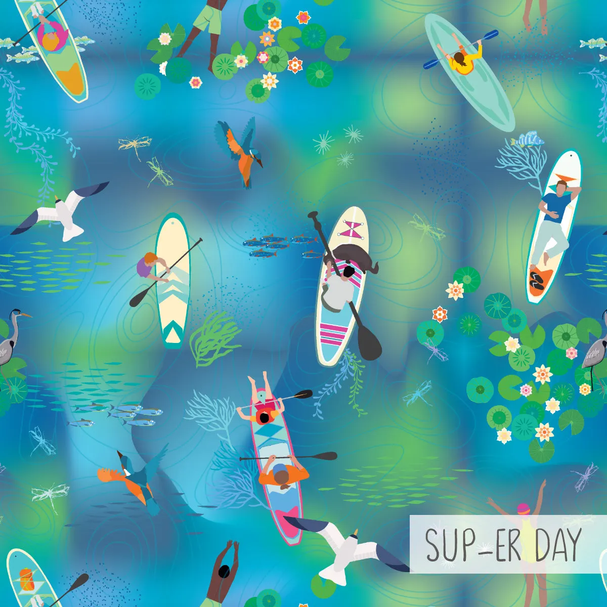 Sale Double Layer Jazzy Shorts | SUP-er Day