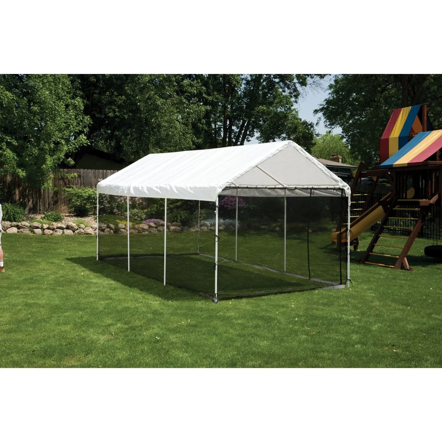 ShelterLogic | Screen House Enclosure Kit for the MaxAP 10 ft. x 20 ft.  (Frame and Canopy Sold Separately)