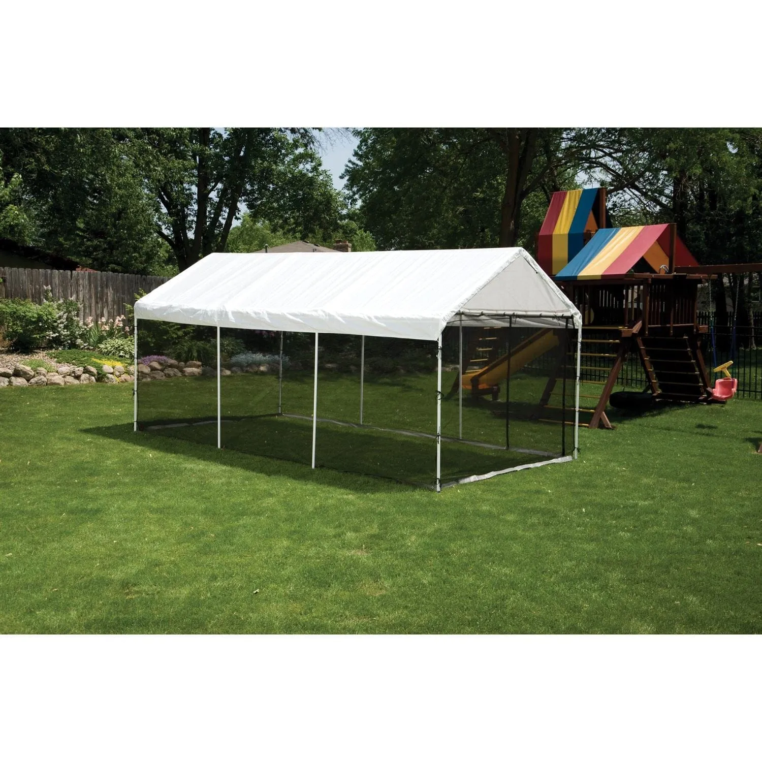 ShelterLogic | Screen House Enclosure Kit for the MaxAP 10 ft. x 20 ft.  (Frame and Canopy Sold Separately)