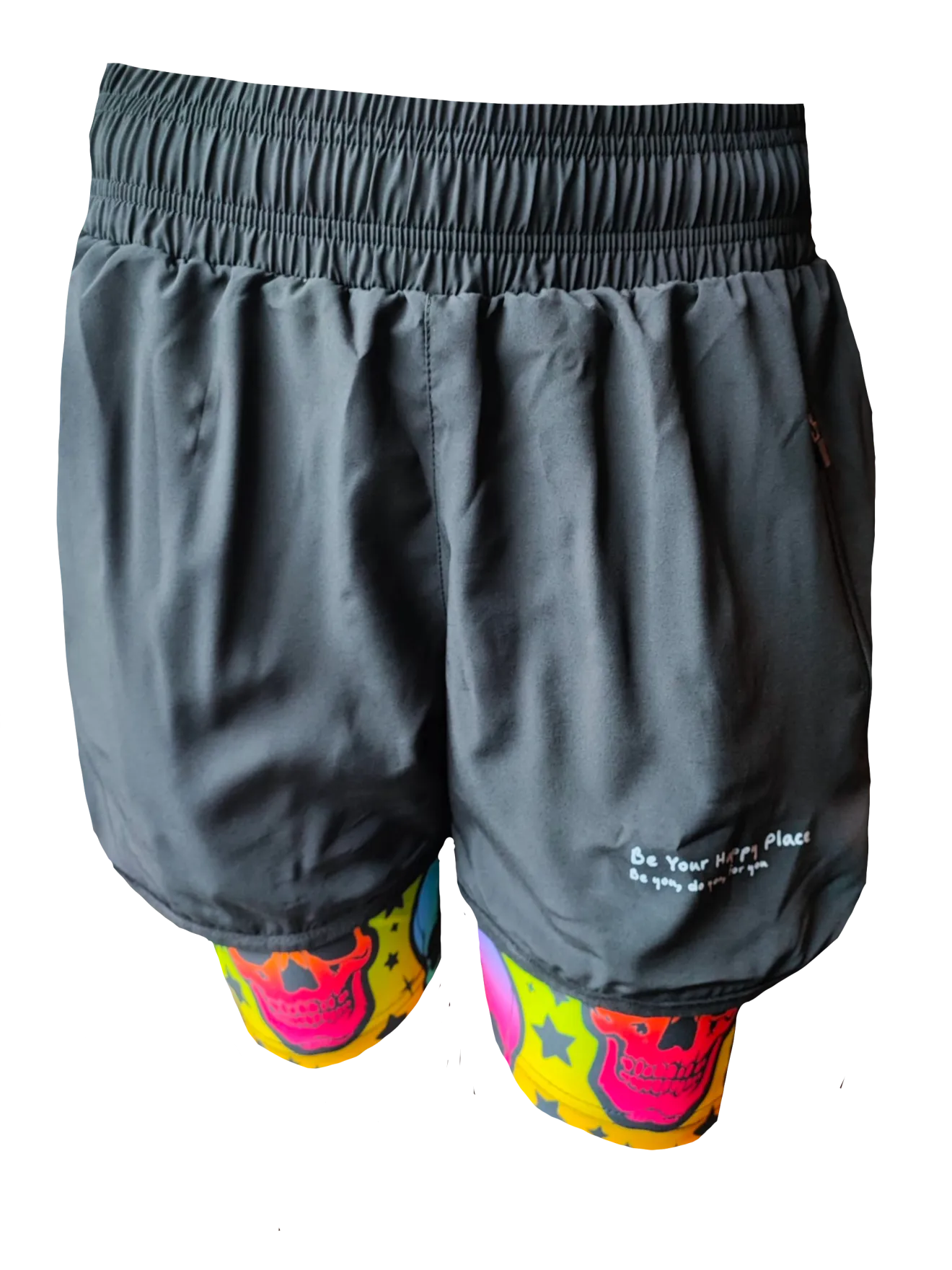 SKULLTOPIA DOUBLE LAYER SHORTS