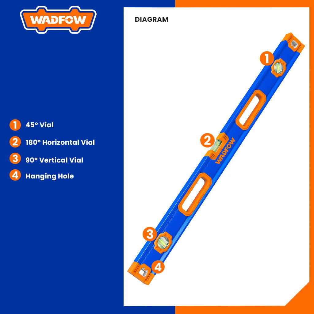 Spirit Level Bar 180cm WSL1G180