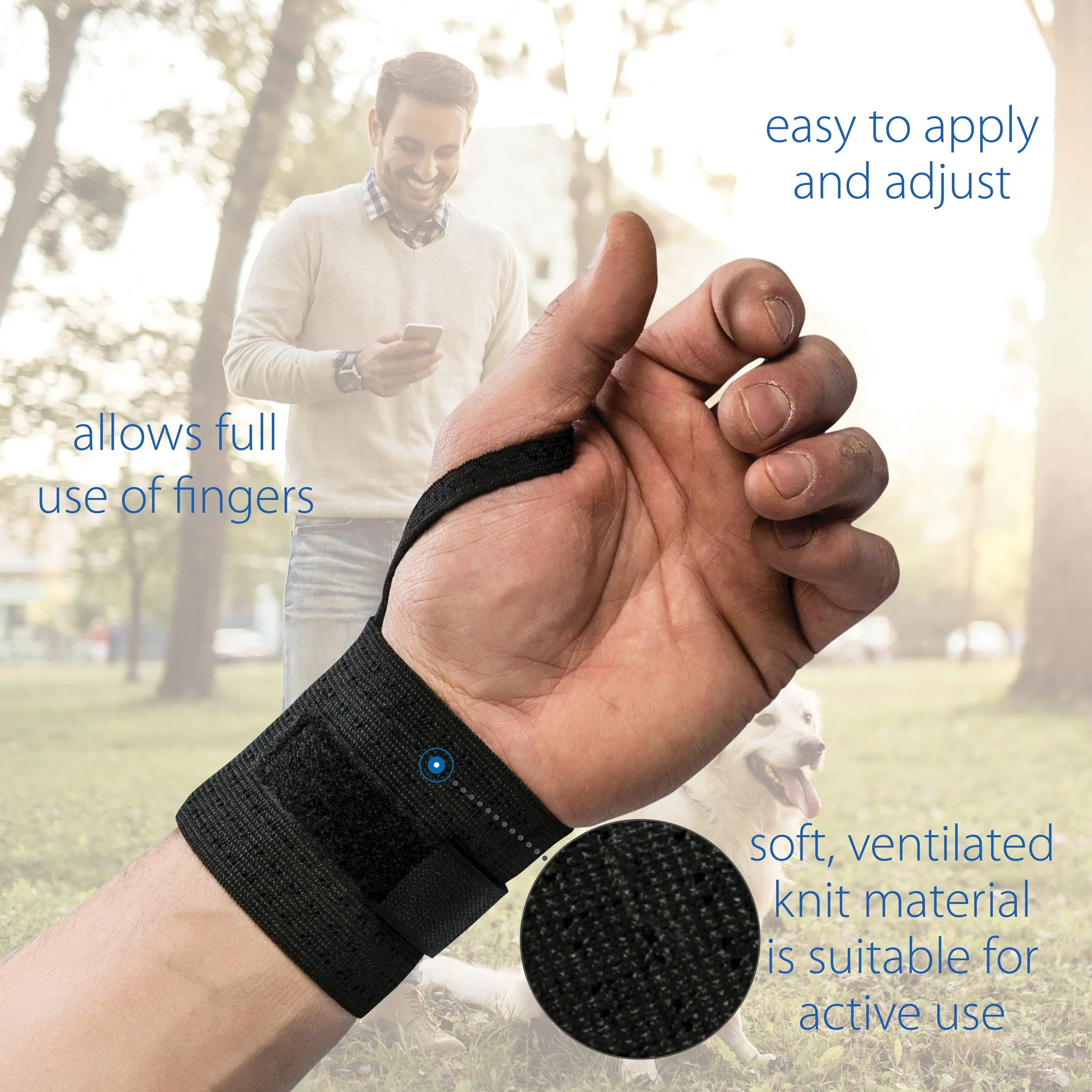 Swede-O Universal Wrist Wrap with Thumb Loop