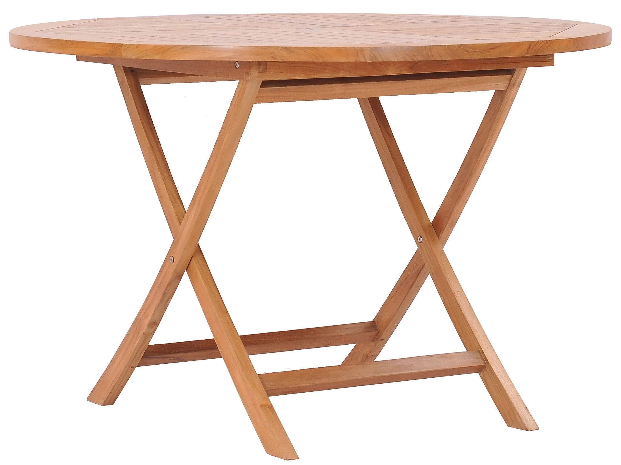 Teak Wood Java Folding Table, 47 inch