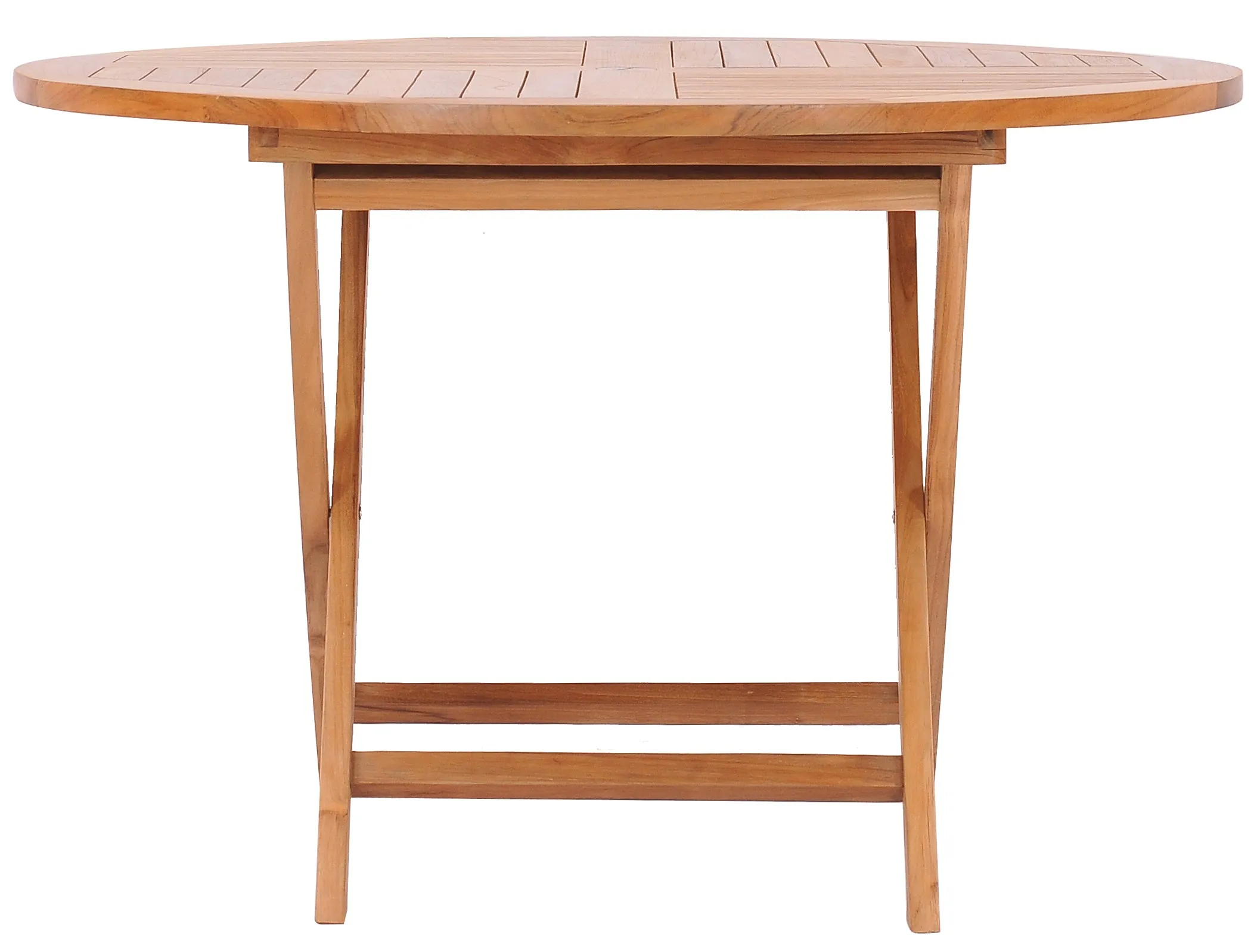 Teak Wood Java Folding Table, 47 inch