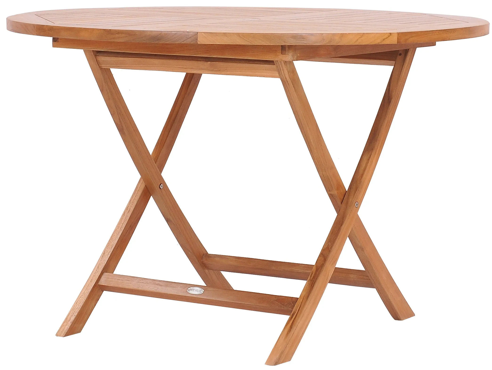 Teak Wood Java Folding Table, 47 inch