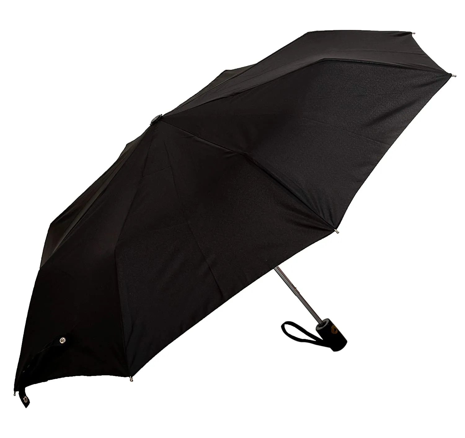 Umbrella Classic Folding Automatic Open Uv Protective Umbrella, Black