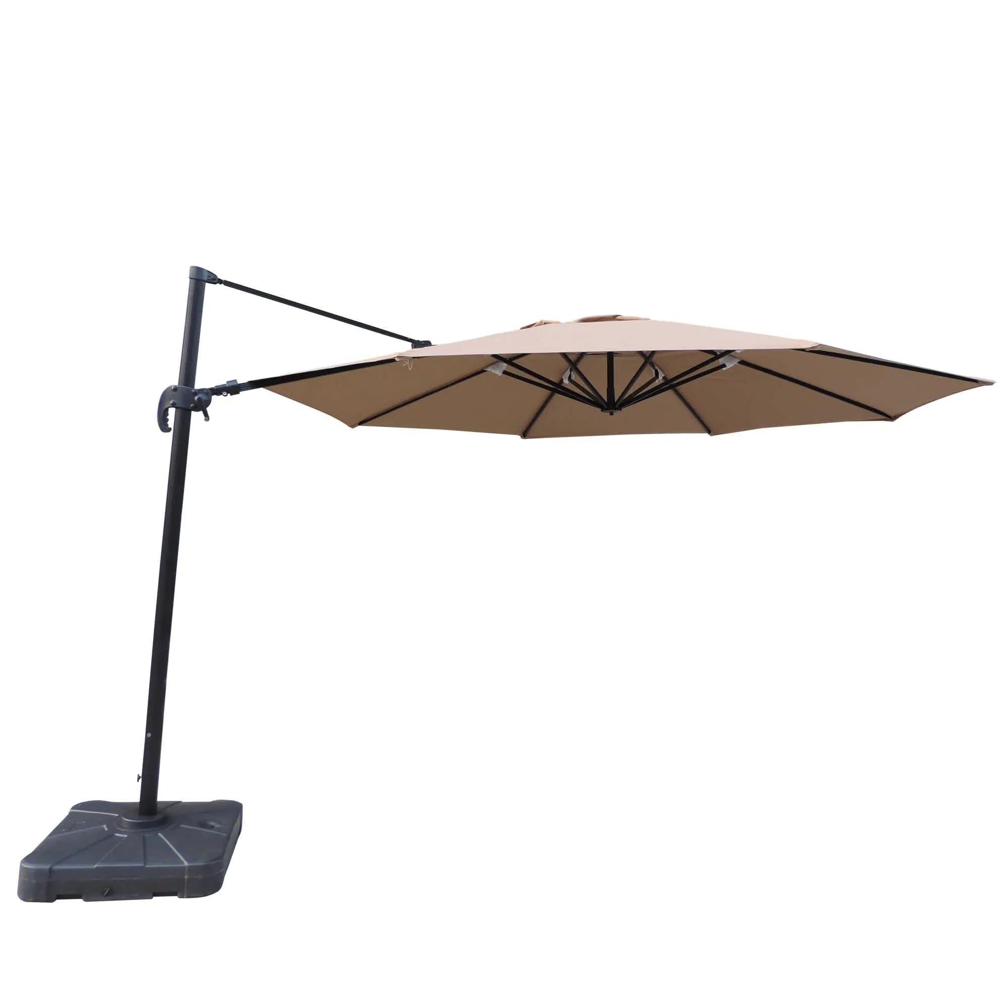 Victoria 13-ft Octagonal Cantilever Patio Umbrella in Sunbrella Acrylic