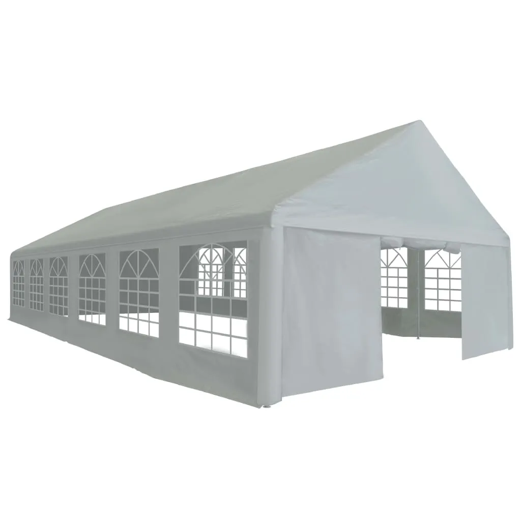 vidaXL Party Tent PE 6x12 m Grey