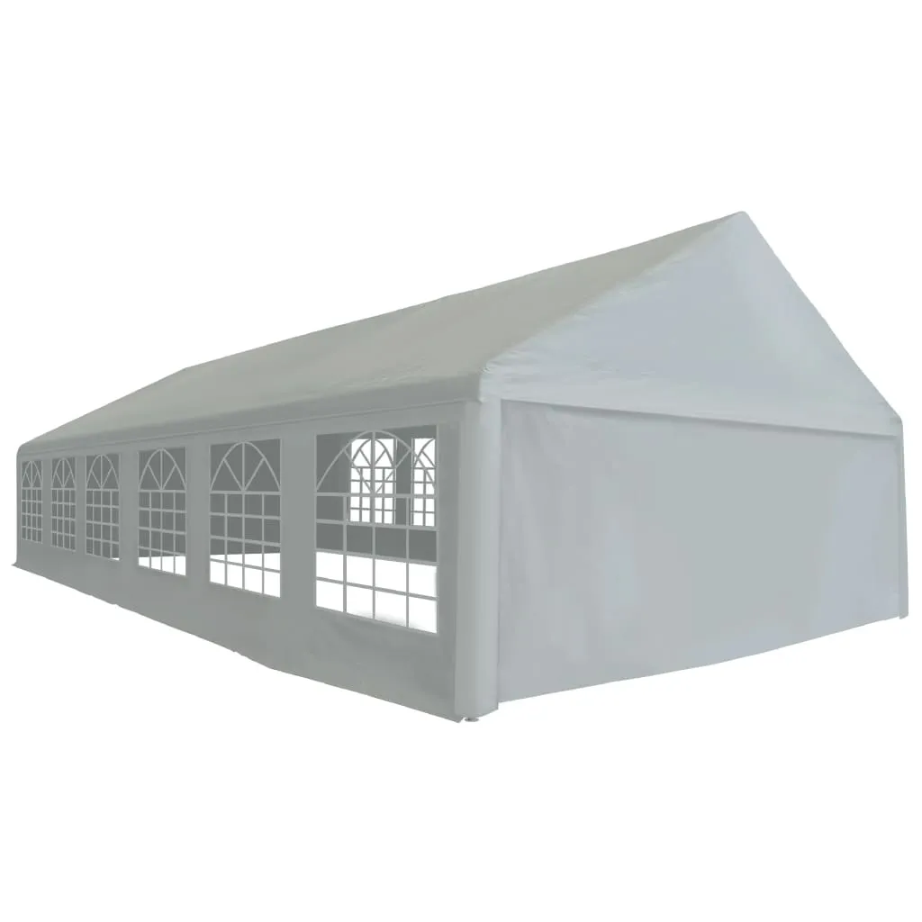 vidaXL Party Tent PE 6x12 m Grey